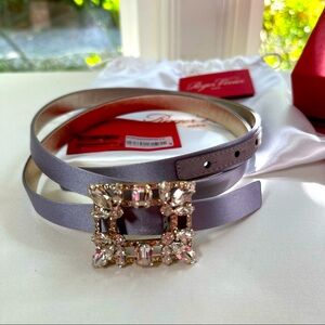 Roger Vivier women’s leather belt, brand new